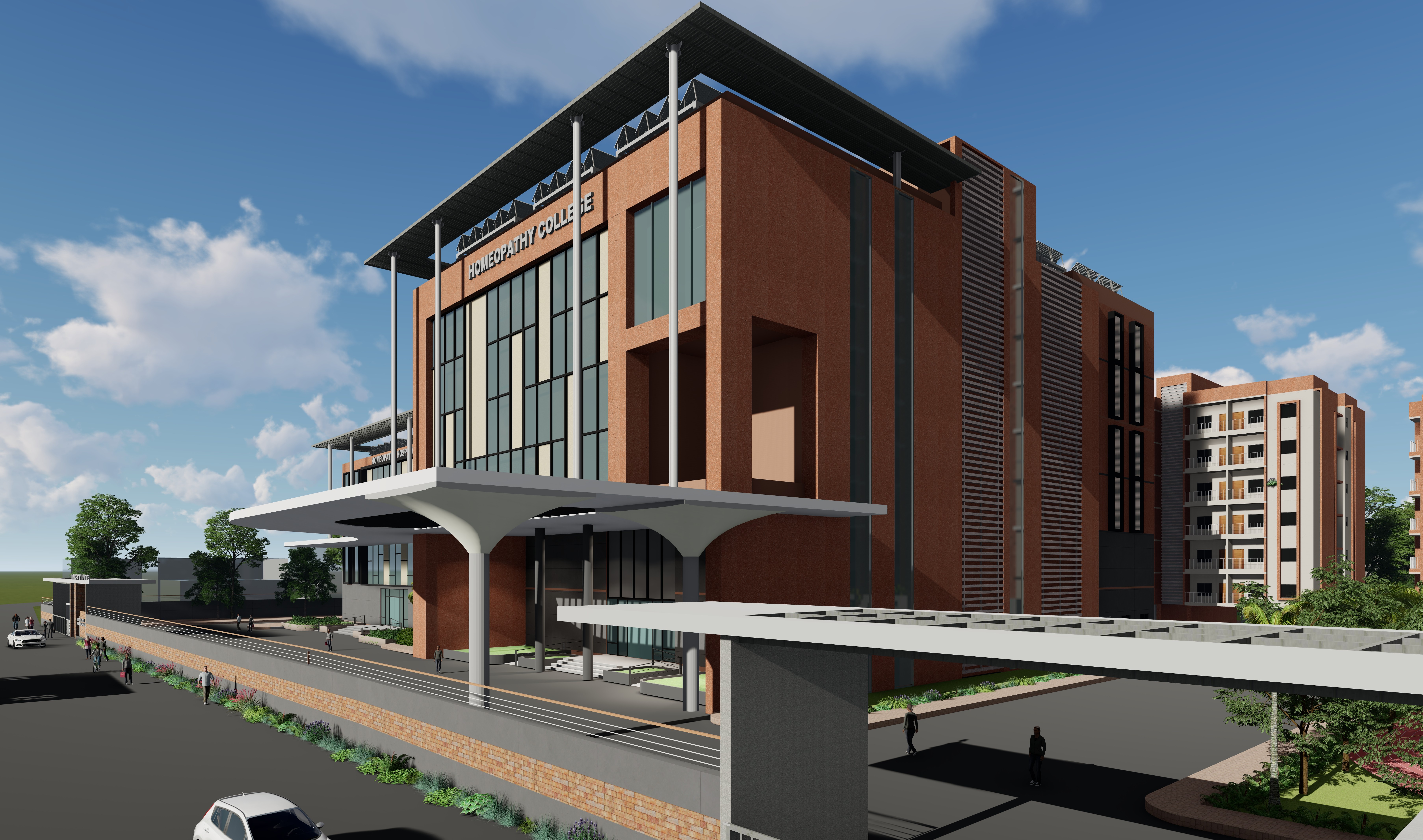 Homeopathy College & Hospital, Kagal view 4